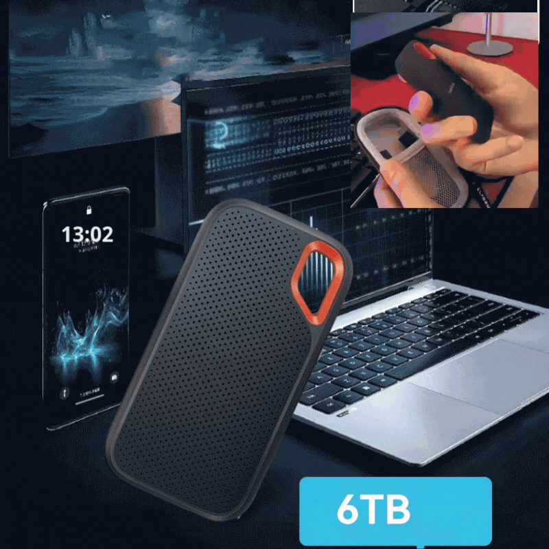 🔥【Último día con 50 % de descuento】🔥【6TB-64TB】Disco duro de estado sólido móvil de alta velocidad