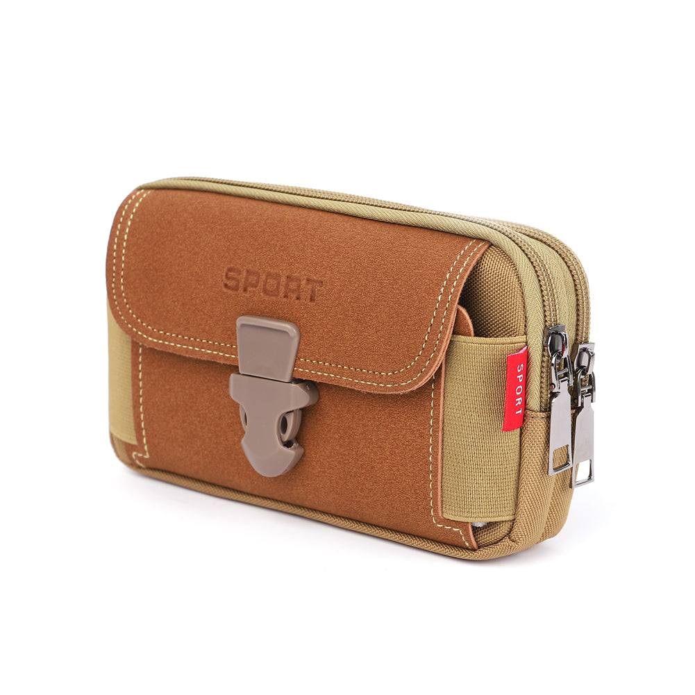 【📢50% de descuento】Bolso para teléfono móvil informal para hombre, bolso deportivo multifuncional para exteriores