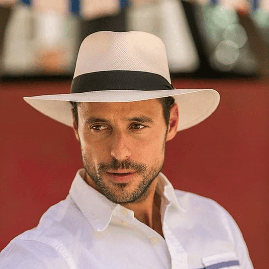 🌿 Oferta especial 【56-58 cm】Sombrero artesanal de palma de Ecuador