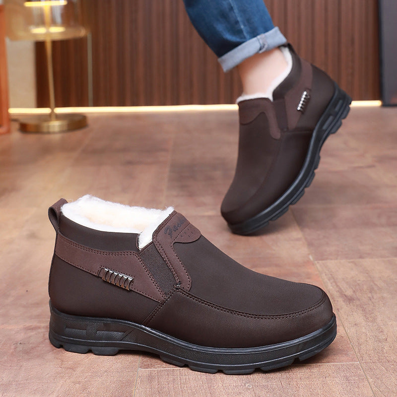 🥾【39-45】👣Nowe męskie zimowe buty śniegowe pogrubione aksamitne ciepłe 3818995