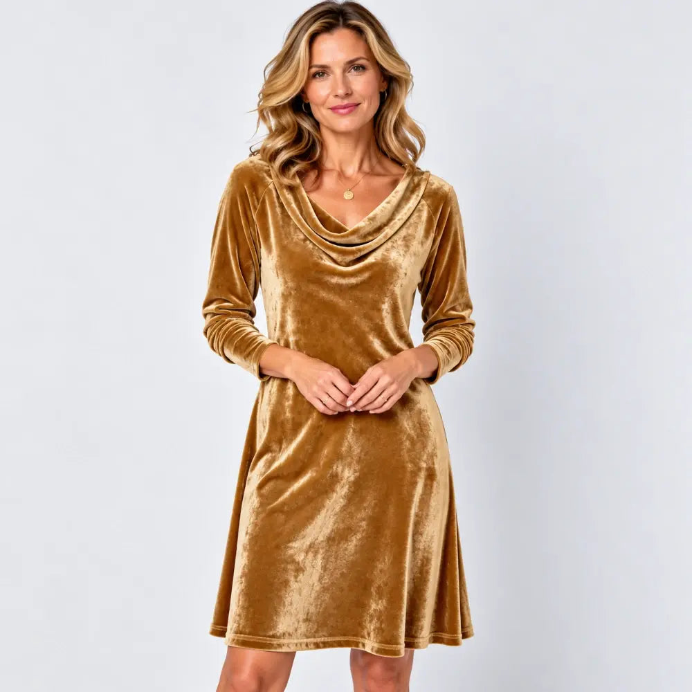 🔥🌷【50 % de descuento✨】【Tallas S-3XL】Nuevo vestido elegante de estilo retro para otoño/invierno