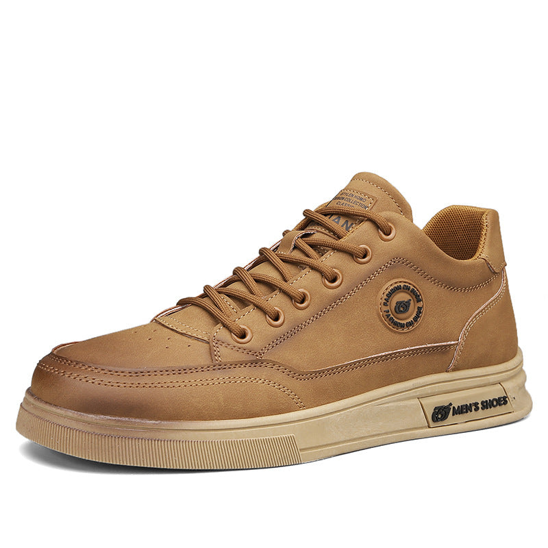 【39-44】2025 Pantofi casual din piele de înaltă calitate pentru bărbați, anti-alunecare, piele moale, talpă moale 3919685