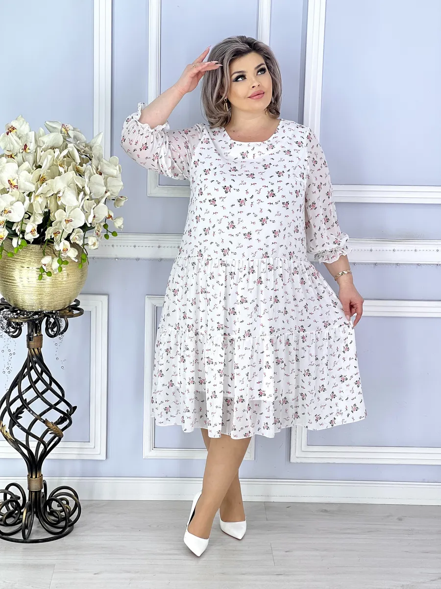 💖【S-5XL】2025 Rochie florală elegantă de modă