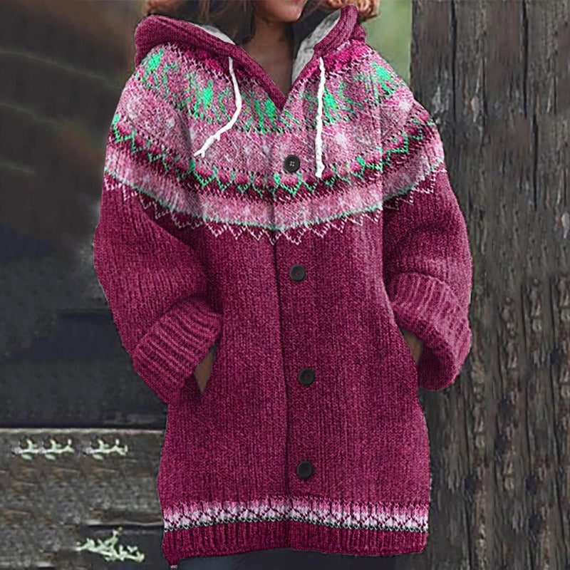 🥰🧣【S-5XL】Cardigan pulover cald retro confortabil în stil nou 3815926