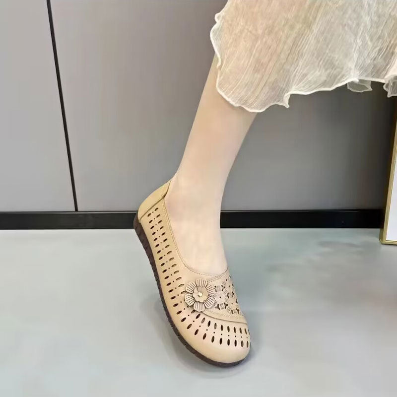 ✨🔥【Stoc limitat】【35-40】2-25 de primăvară, la modă nouă, pantofi casual pentru femei, cu fund moale, gol