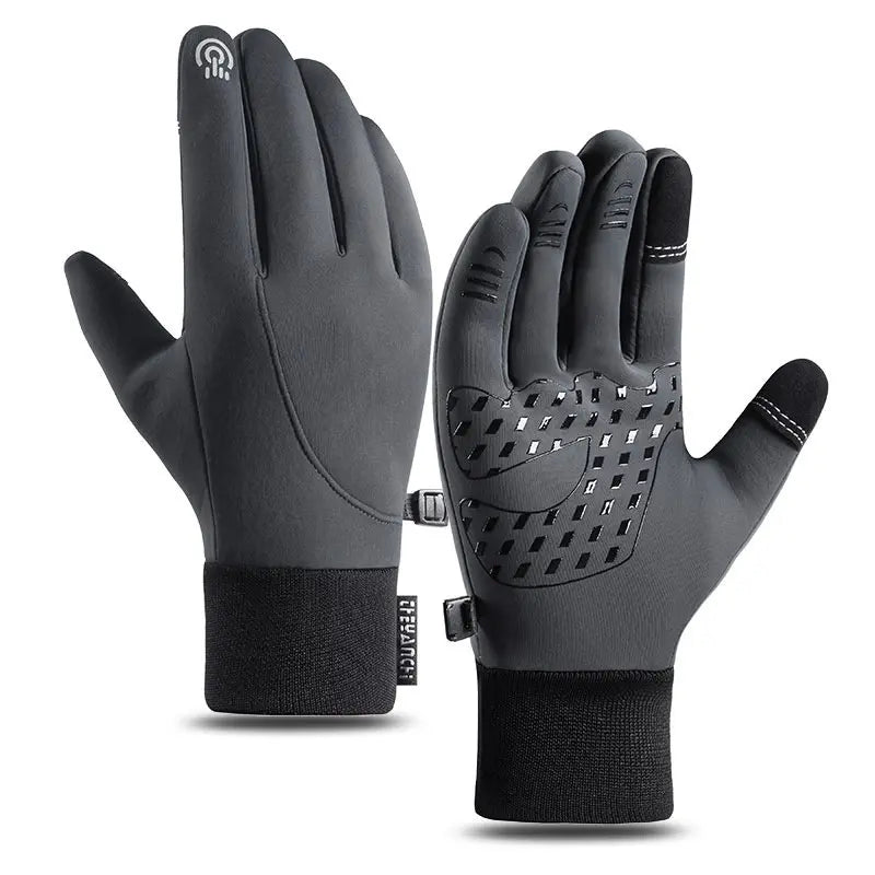 🧤❄️ ¡50% de descuento 🥳 Guantes de ciclismo impermeables para invierno: térmicos, compatibles con pantallas táctiles, repelentes al agua y antideslizantes. 🛡️