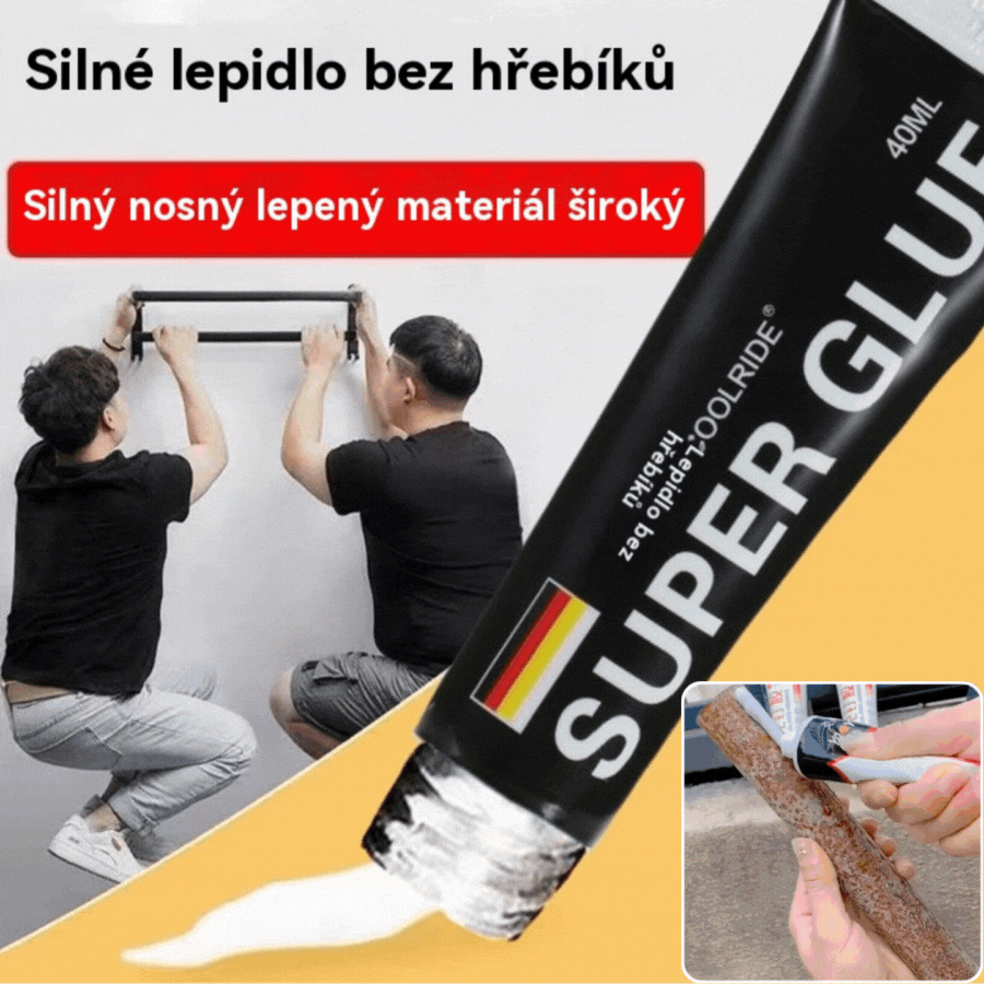 【🔥Kúpte 10 a získajte 10 zadarmo】Obľúbené univerzálne vodeodolné lepidlo bez dierovania