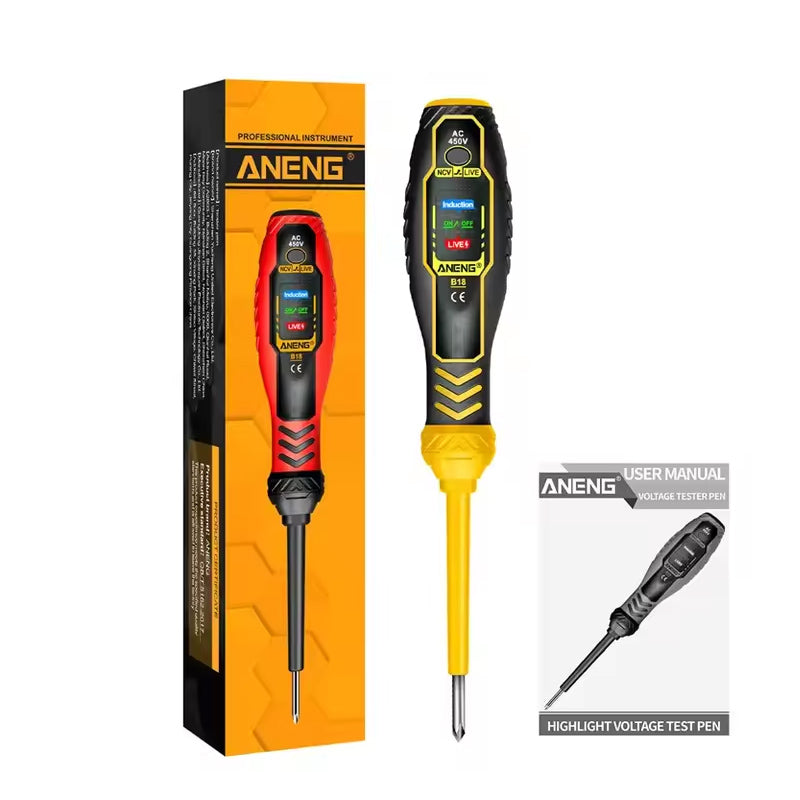 🔥【50% OFF】Lápiz medidor inteligente de alta precisión, lápiz medidor de inducción multifunción con pantalla digital, detección de circuitos