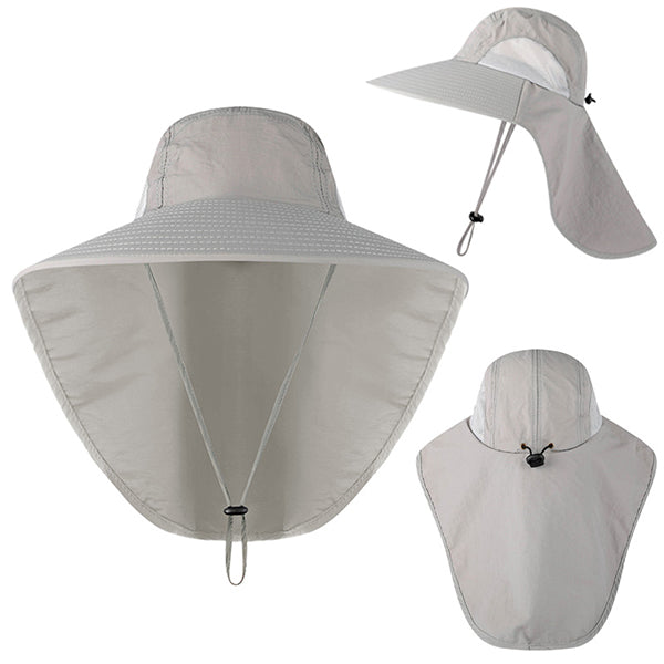 🔥【Promoción de nuevos productos】Sombrero protector unisex para pesca y escalada al aire libre
