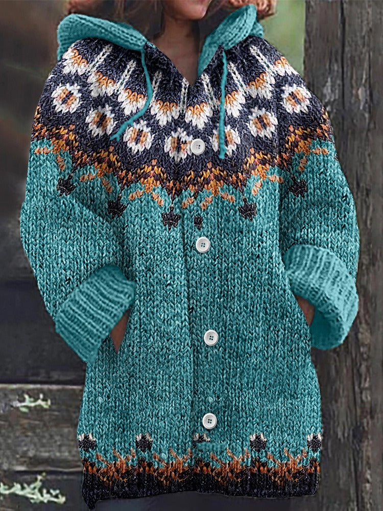 🥰🧣【S-5XL】Cardigan pulover cald retro confortabil în stil nou 3815926