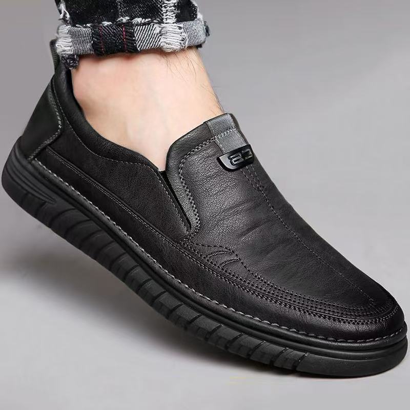 🔥👞【39-44】Nowe letnie męskie skórzane buty casualowe✅Miękka podeszwa✅Wygodne i oddychające