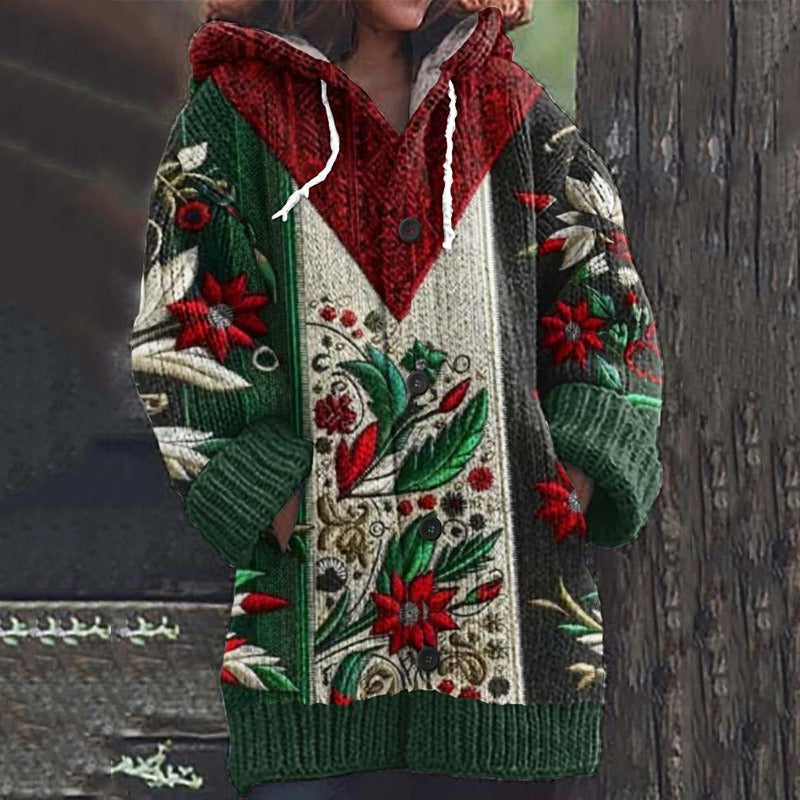 🥰🧣【S-5XL】Cardigan pulover cald retro confortabil în stil nou 3815926