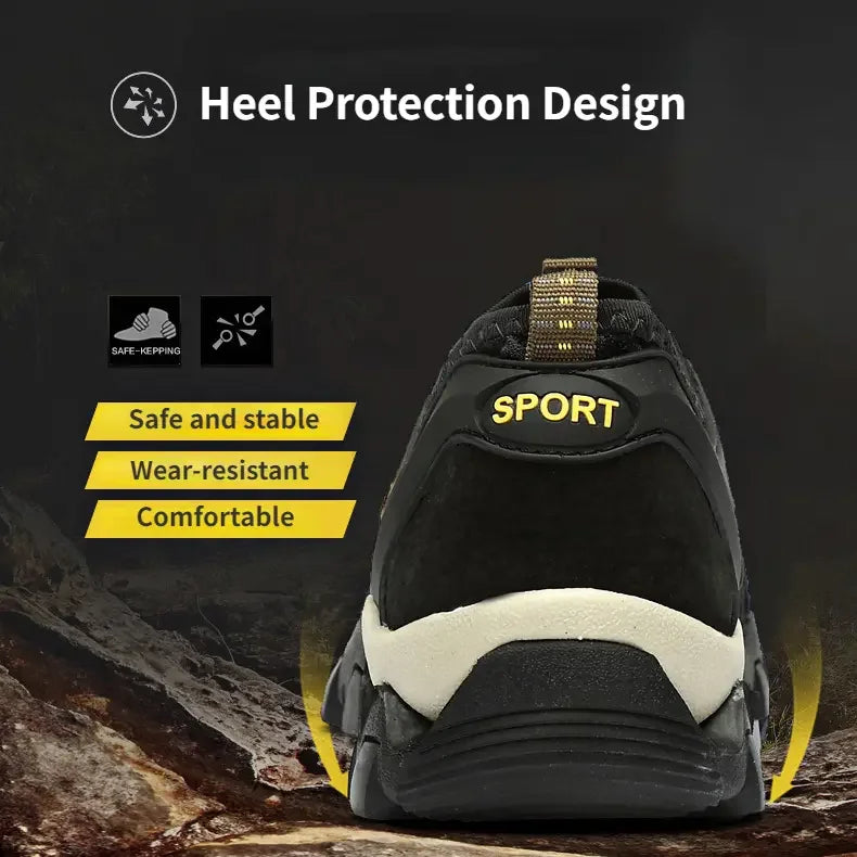 Nueva oferta 【39-44】 2025 zapatos de senderismo de malla transpirable para hombre de verano, impermeables y antideslizantes