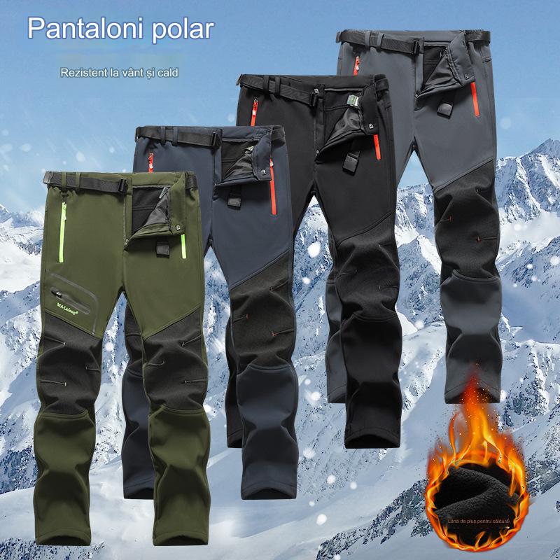 【43% reducere】【S-5XL】Pantaloni casual noi pentru bărbați, impermeabili și călduroși pentru toamna și iarna 3830206