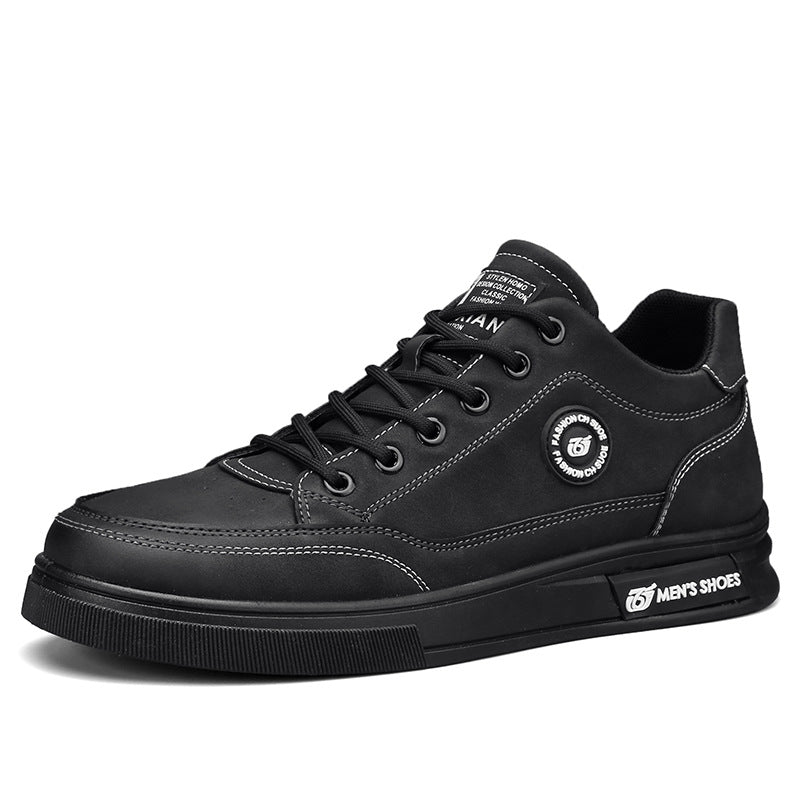 【39-44】2025 Pantofi casual din piele de înaltă calitate pentru bărbați, anti-alunecare, piele moale, talpă moale 3919685