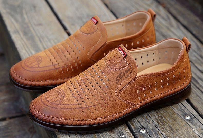 🔥✨【Cantitate limitată】【39-44】Primavara 2025, pantofi casual pentru bărbați, noi, lucrați manual, din piele naturală
