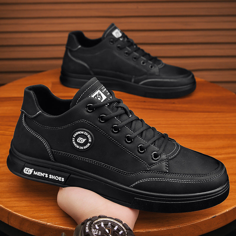 【39-44】2025 Pantofi casual din piele de înaltă calitate pentru bărbați, anti-alunecare, piele moale, talpă moale 3919685