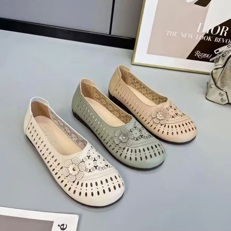 ✨🔥【Stoc limitat】【35-40】2-25 de primăvară, la modă nouă, pantofi casual pentru femei, cu fund moale, gol