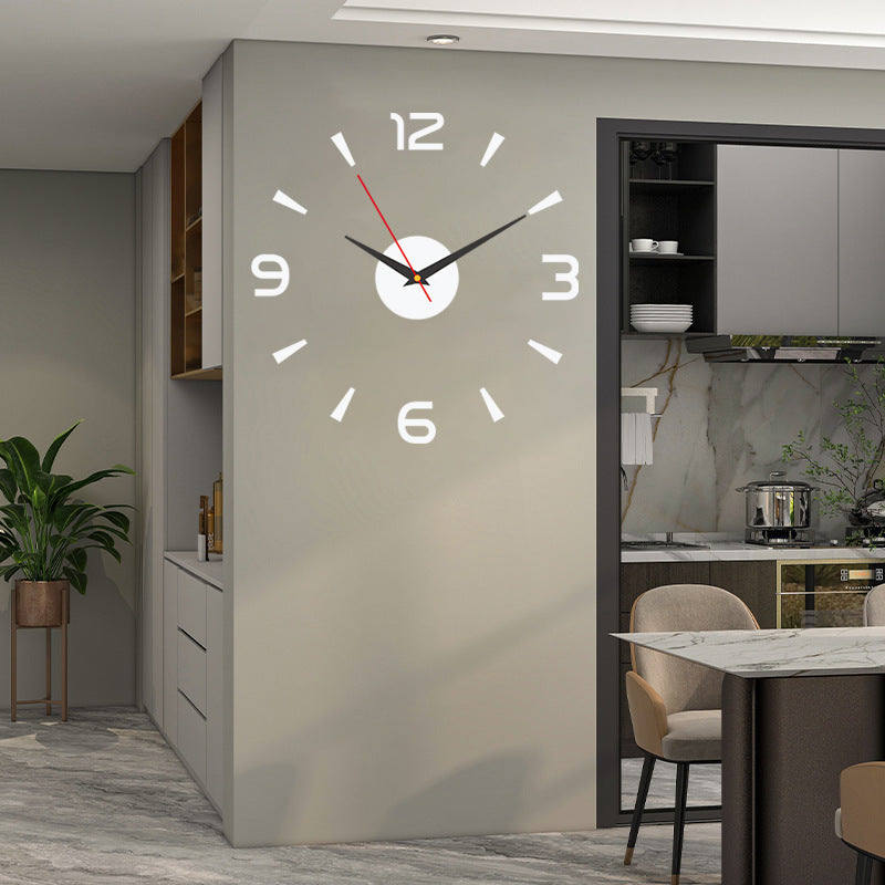 【30%OFF】🕑✨Reloj de pared acrílico luminoso 3D sin necesidad de taladrar (requiere montaje)