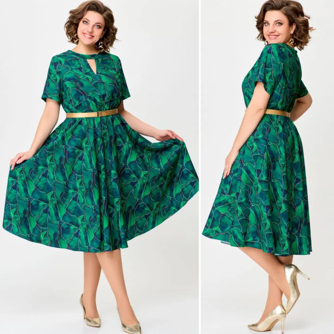 💟【Reducere 50%】【S-5XL】👗 Rochie nouă la modă, design clasic, elegantă și simplă, senzație confortabilă pe piele