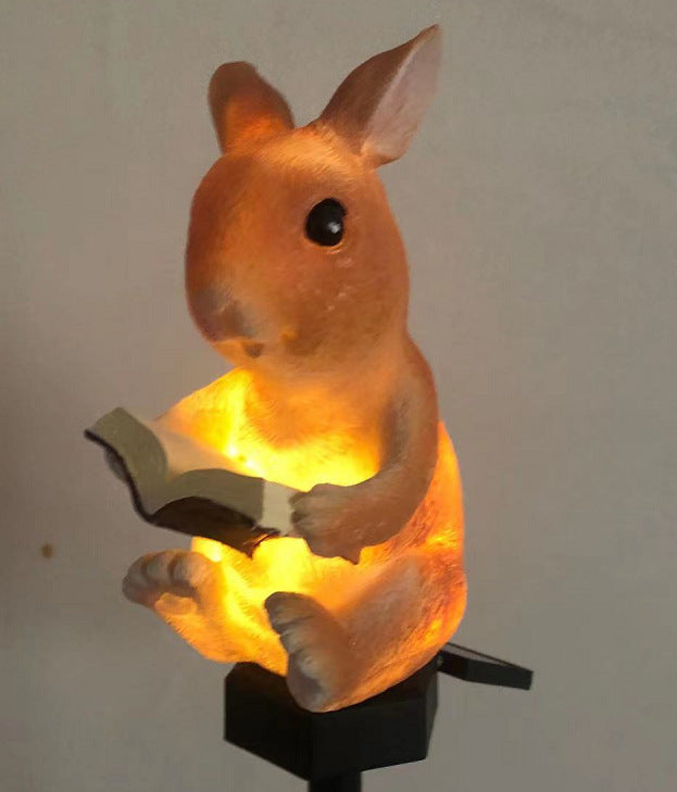 🎁✨【50% OFF】🦉 Lampă solară decorativă în formă de bufniță – Lumină caldă pentru grădina ta