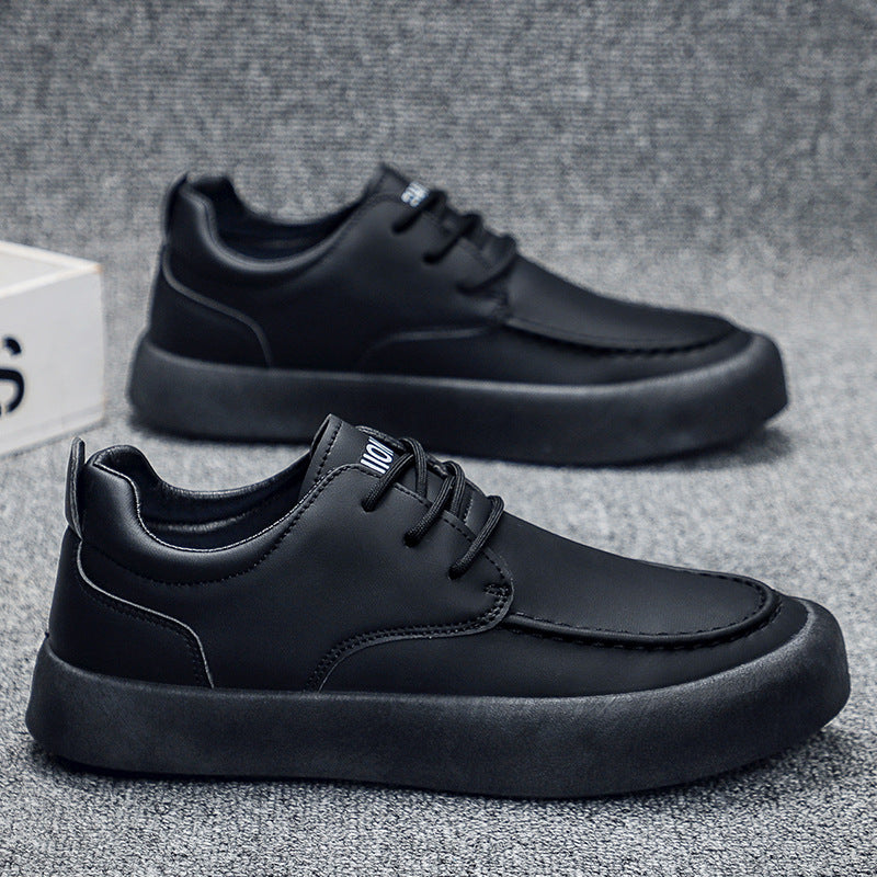 🔥✨【Produs nou】【39-46】2025 pantofi sport noi cu talpă groasă, pantofi sport la modă pentru partea superioară din piele naturală