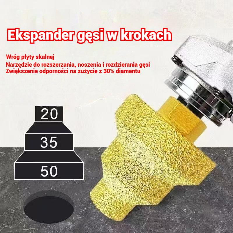 🔥Escarificador rectificado para taladro de paleta para soldar, herramientas de biselado y corte de diamante, abridor de agujeros para amoladora angular.