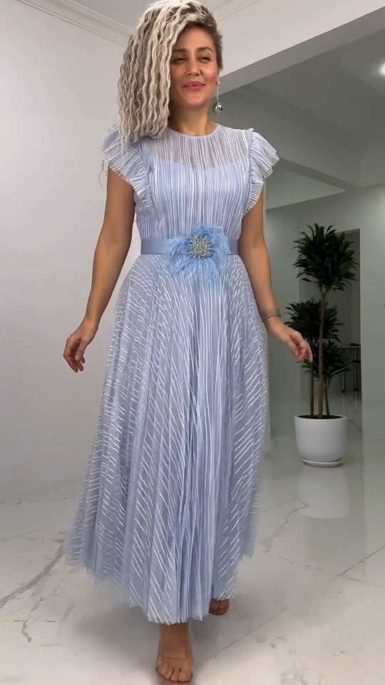 【S-5XL】🥰✨Rochie slim din sifon 2025