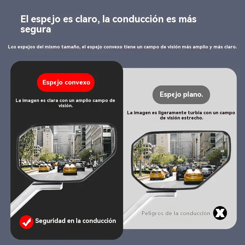🏍️Espejo retrovisor HD ajustable para moto