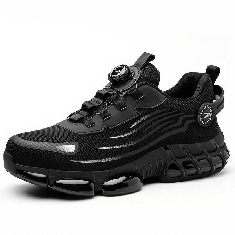 👟🌹【39-46】Botas de trabajo para uso diario, resistentes a impactos y perforaciones, con puntera de acero.