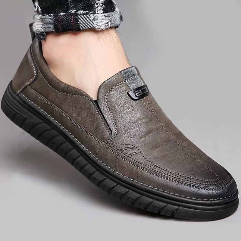 🔥👞【39-44】Nowe letnie męskie skórzane buty casualowe✅Miękka podeszwa✅Wygodne i oddychające