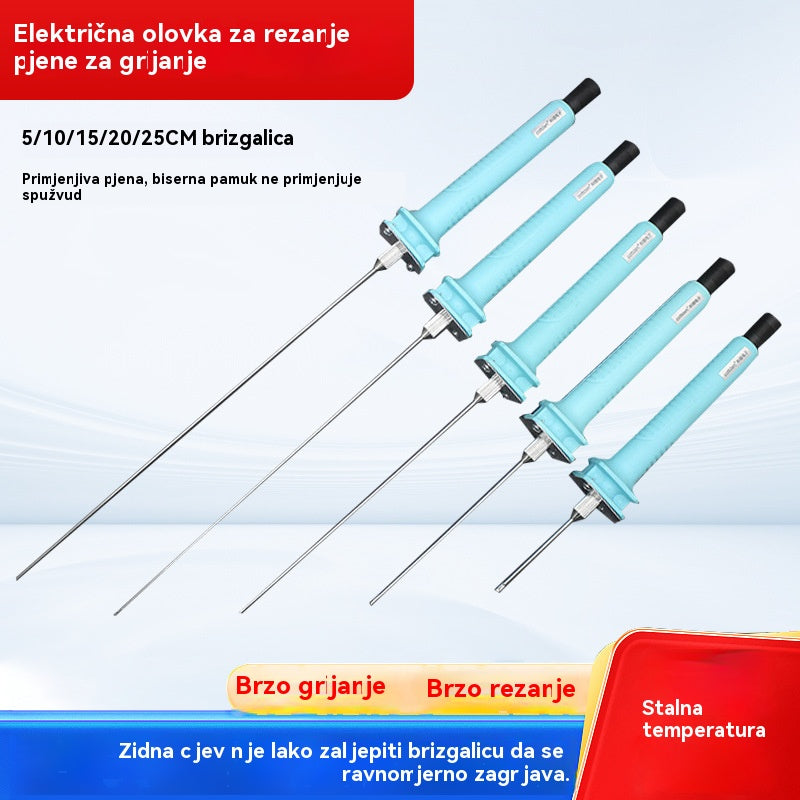 ❄️✨Prijenosni stroj za zavarivanje i elektrotermalno graviranje i rezanje, pogodan za rezanje materijala poput pjene niske gustoće i filmova.