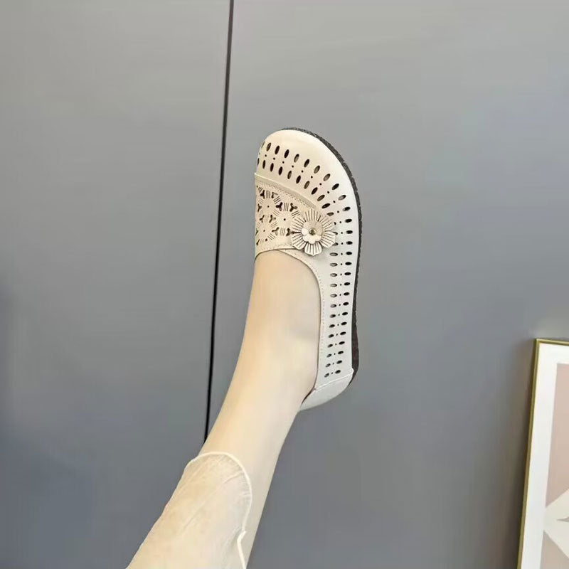 ✨🔥【Stoc limitat】【35-40】2-25 de primăvară, la modă nouă, pantofi casual pentru femei, cu fund moale, gol