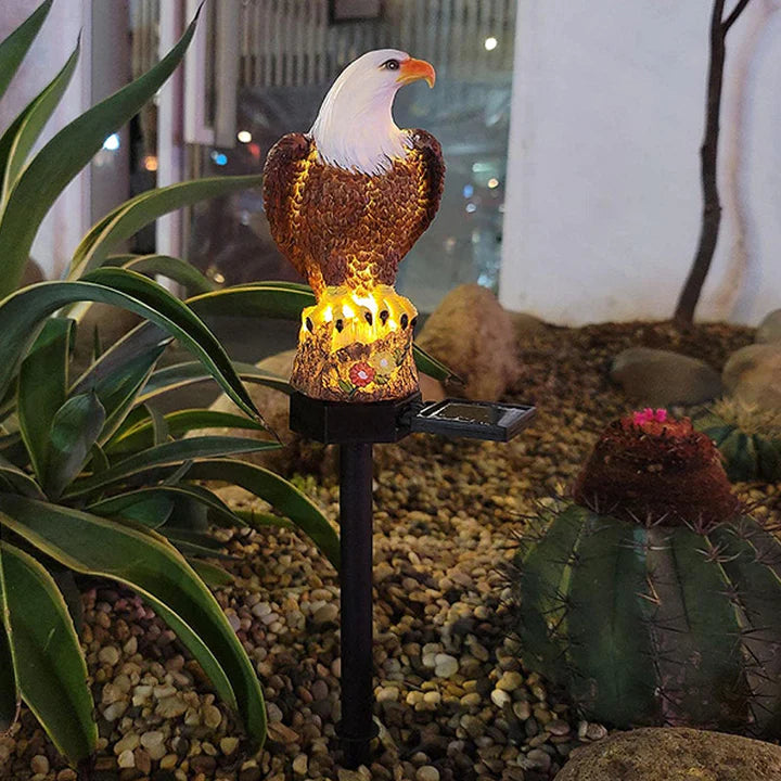 🎁✨【50% OFF】🦉 Lampă solară decorativă în formă de bufniță – Lumină caldă pentru grădina ta