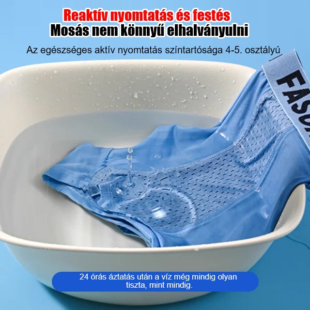 (6 buc) Boxer bărbătesc din mătase de gheață cu plasă respirabilă 3918347
