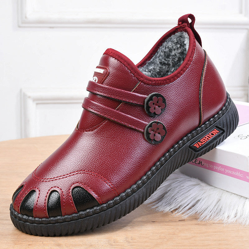 【36-41】 Pantofi iarna noi din bumbac,lână caldă, impermeabilă și anti-alunecare 3782629
