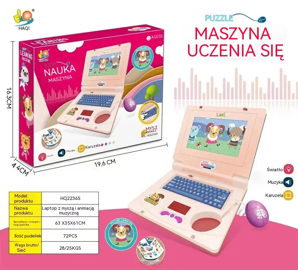 🎁 Komputer edukacyjny dla dzieci | Kreatywny prezent dla maluchów 💖