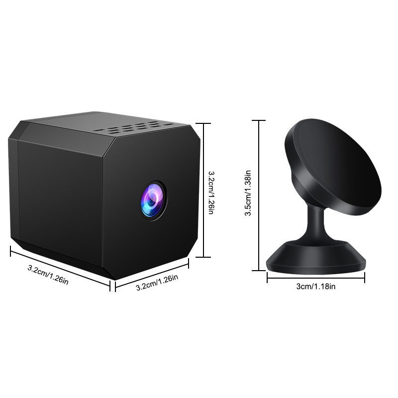 🏠📹🕵️【Priame zníženie ceny o 24 €】🔥Malá štvorcová kamera, HD inteligentná kamera, bezdrôtový diaľkový domácí dohľad s podporou WiFi