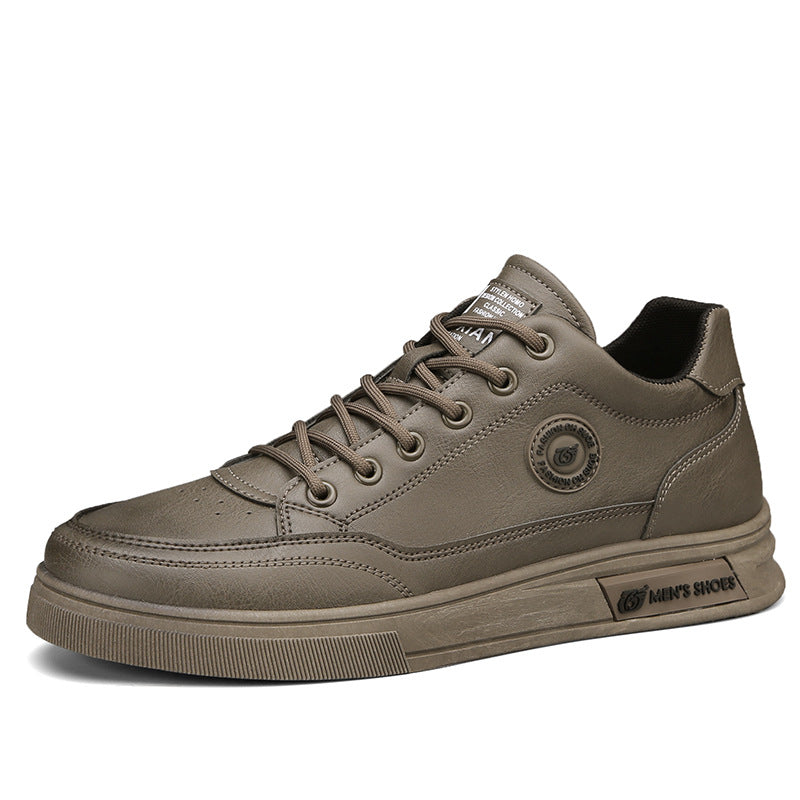 【39-44】2025 Pantofi casual din piele de înaltă calitate pentru bărbați, anti-alunecare, piele moale, talpă moale 3919685