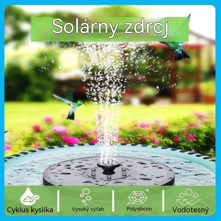 50%OFF💥Fuente de agua alimentada por energía solar