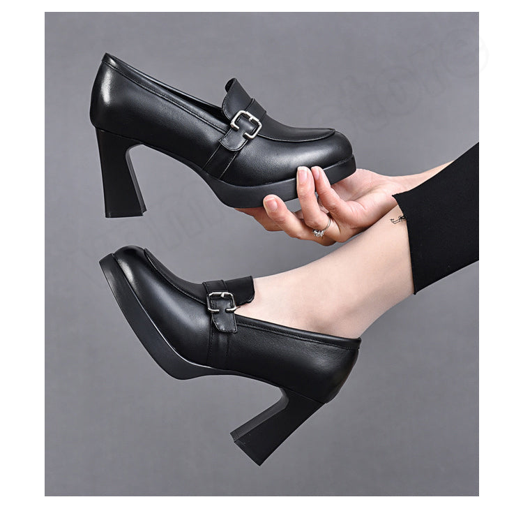 👠【35-40】modne ženske cipele s visokom petom na debelu petu