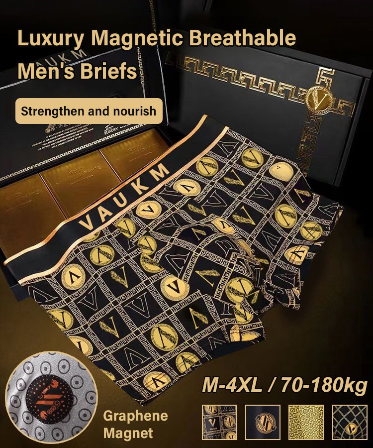 🔥【Cumpără 1 și primești 3 gratuit】🔥2024 Boxer pentru bărbați magnetici de lux