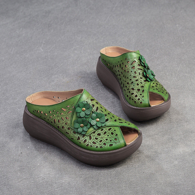 👡【35-40】Nove retro sandale iz 2026. s debelim potplatom i ribljim ustima