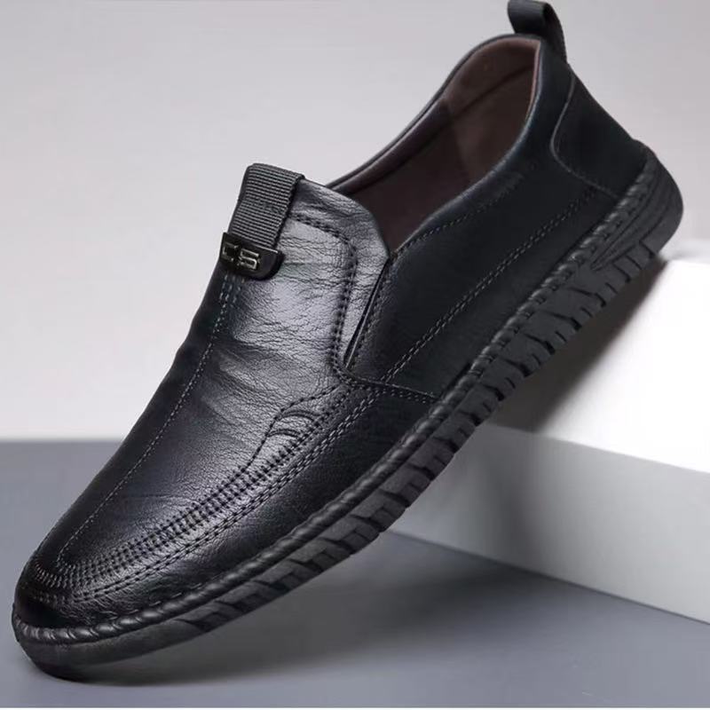 🔥👞【39-44】Nowe letnie męskie skórzane buty casualowe✅Miękka podeszwa✅Wygodne i oddychające