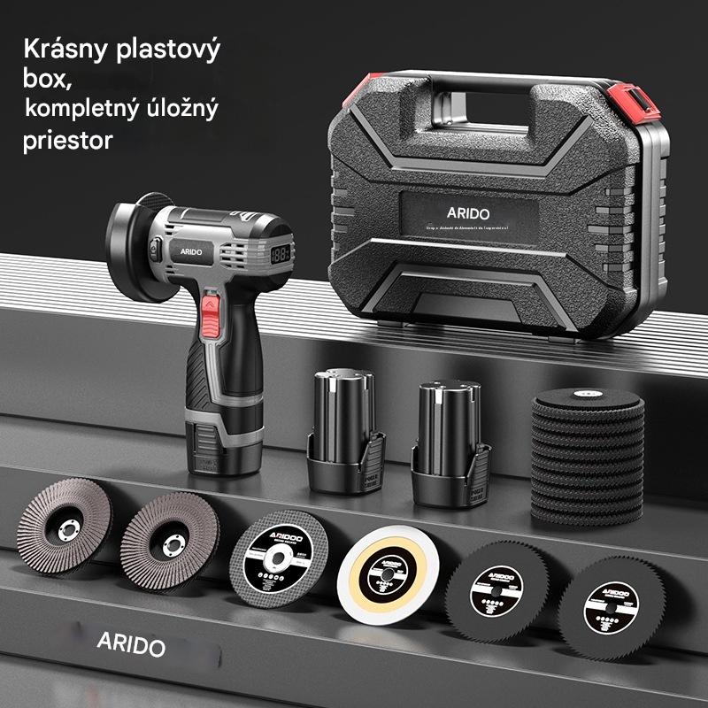 🔥 🔥Top hit【Zľava 50%】🧰12V mini uhlová brúska s rezným kotúčom