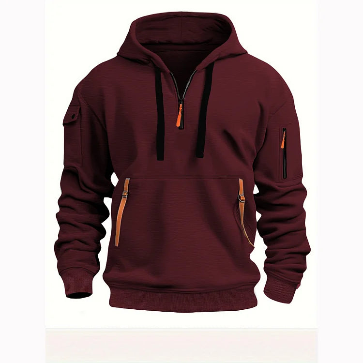 💥【50% zniżki🔥】【S-5XL】✨⛄Nowa zimna męska ciepła kurtka z kapturem, styl codzienny