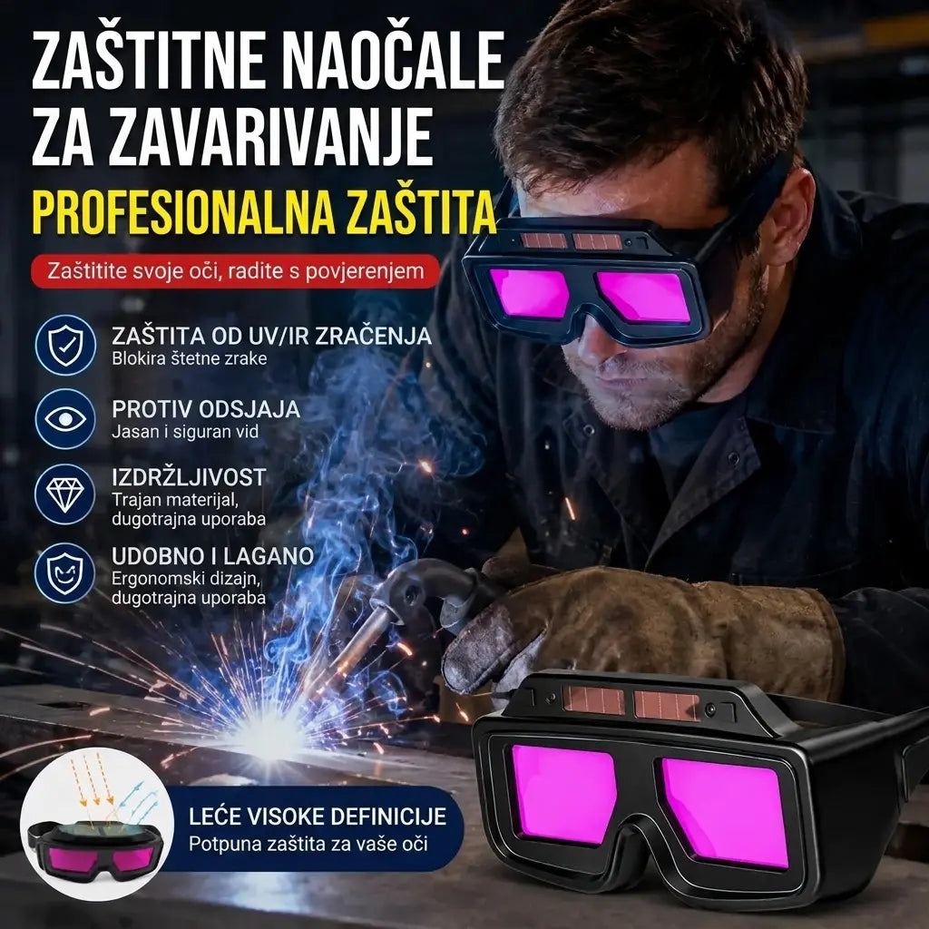 🎁Novo za 2026: 50% popusta na zaštitne naočale za zavarivanje!