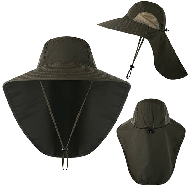 🔥【Promoción de nuevos productos】Sombrero protector unisex para pesca y escalada al aire libre