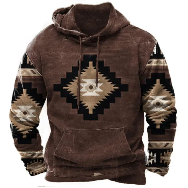 🔥🌈【S-5XL】 Hanorac 3D cu glugă cu mânecă lungă pentru iarna 2024, pentru a menține căldura și rezistența la frig-3810684