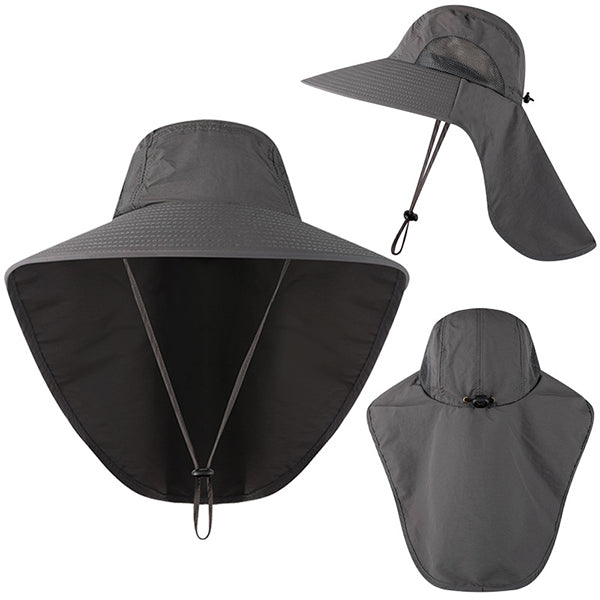 🔥【Promoción de nuevos productos】Sombrero protector unisex para pesca y escalada al aire libre